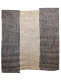 Braided Natural Jute Rug - 207 × 174 cm