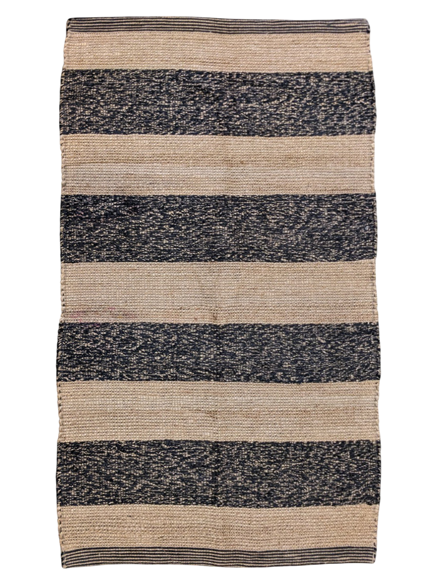 Braided Natural Jute Rug - 152 x 85 cm