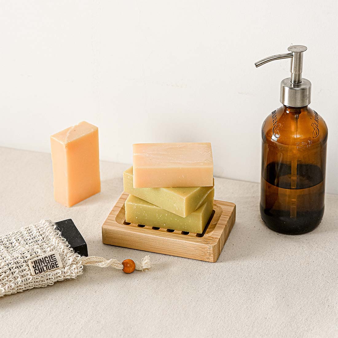 Sisal Soap Bag | Mesh Soap Saver Pouch